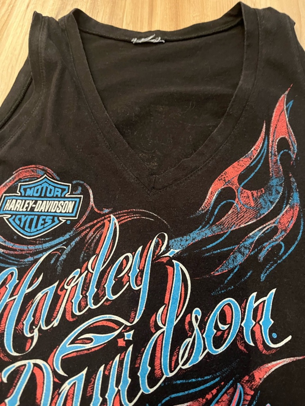 Women’s Harley-Davidson “Tombstone” Tank – Classic V-Neck